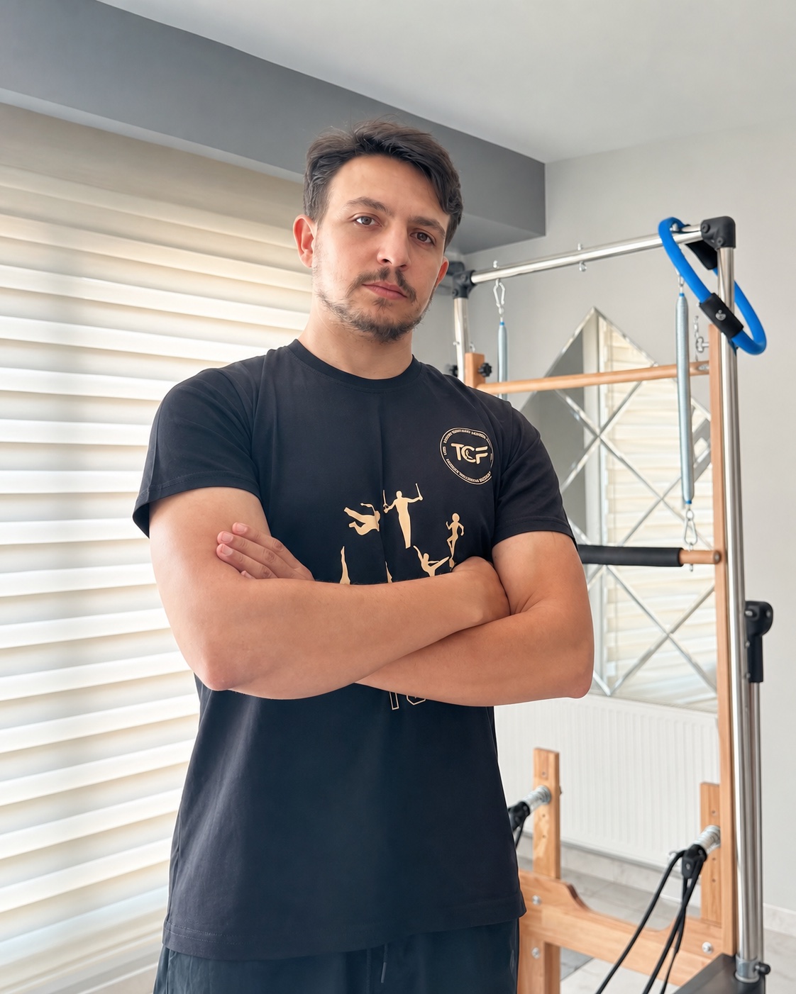 Pilates eğitmeni Enis Furkan Akbulut